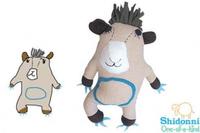 Un peluche creado a partir del dibujo de tu hijo