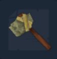 Hacha Rudimentaria Hytale