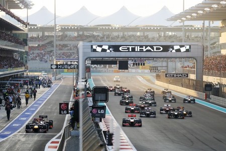 Así fue la remontada de Sebastian Vettel en Abu Dabi