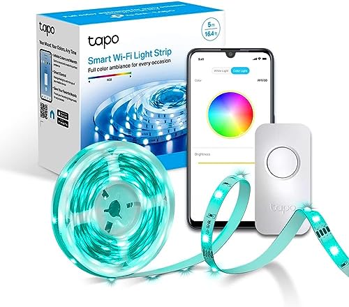 Tapo L900-5 - Tira LED Inteligente WiFi, Multicolor RGB, Control App/Voz