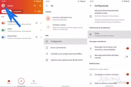 オフィスのダークテーマ