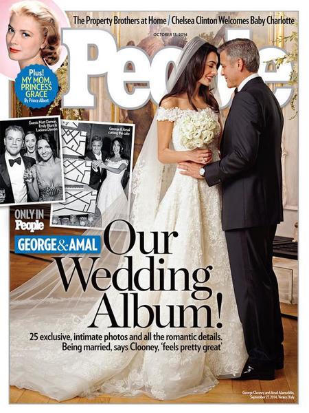 Y ya hay exclusivas de la boda de George Clooney
