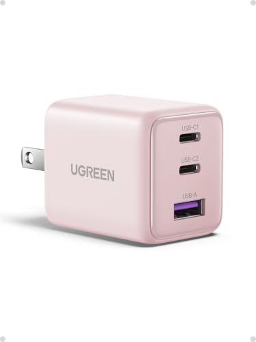 Mini cargador UGREEN 30W con 3 puertos USB