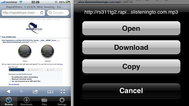 Análisis De Downloads Para El IPhone E IPod Touch