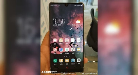 ヌビア Z18 ノッチ