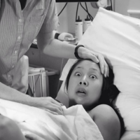 Cuando esperabas una niña y llega un niño se te queda esta cara de sorpresa