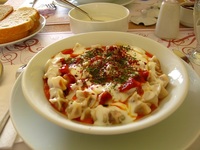 Qué comer en Turquía: yaprak manti 