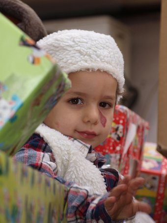La foto de tu bebé: recuerdo de la Navidad
