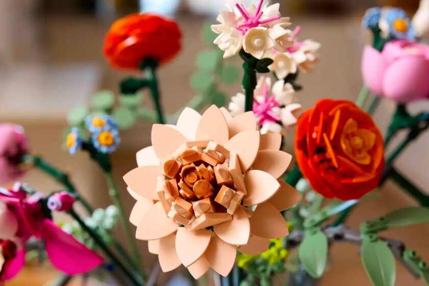 flores y plantas LEGO