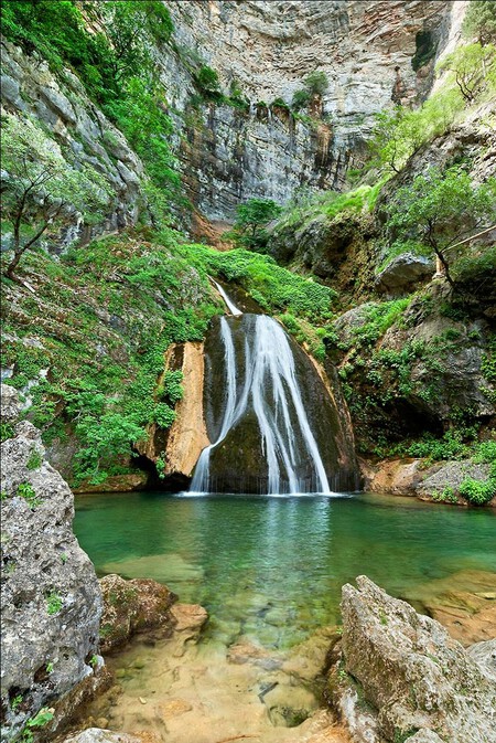 Ruta Cascada Senderismo Otono Bonita Espana