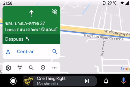 Google Maps en Android Auto se adapta mejor a la conducción por la izquierda
