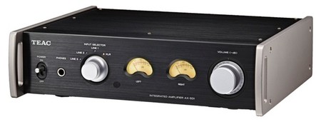 TEAC AX-501, amplificador HiFi estéreo de aspecto retro
