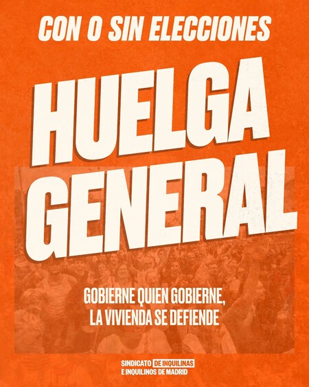 Huelga General 11 Noviembre Espana Vivienda Derechos Trabajador Jefe Empresa Autonomos Teletrabajo