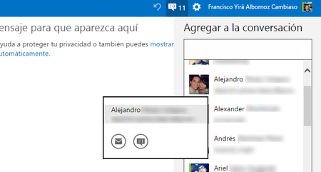 Skype mejora su integración con Outlook.com facilitando crear chats grupales y añadir contactos