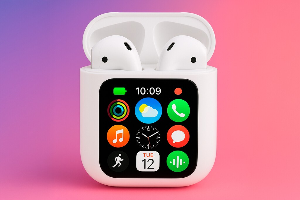 ¿Y si tu próximo Apple Watch está en el estuche de tus AirPods? Apple acaba de patentarlo y no es tan loco como parece ¿Y si tu próximo Apple Watch está en el estuche de tus AirPods? Apple acaba de patentarlo y no es tan loco como parece