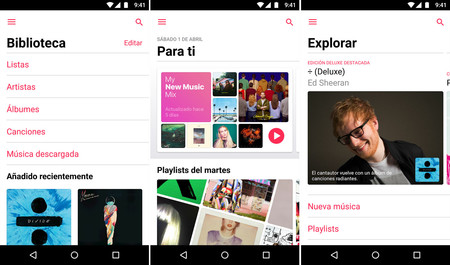Apple Music 2.0 para Android: esta es su nueva interfaz y sus novedades