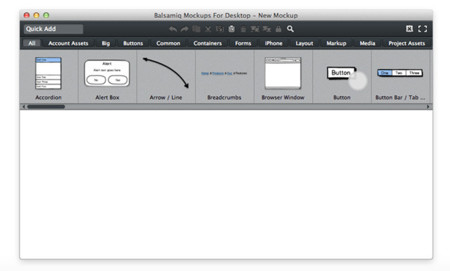 Balsamiq mockup, una muy buen herramienta para esbozar tus futuras apps