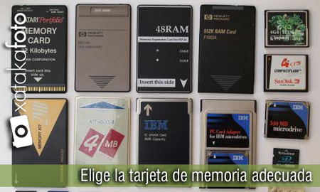 Elige la tarjeta de memoria adecuada