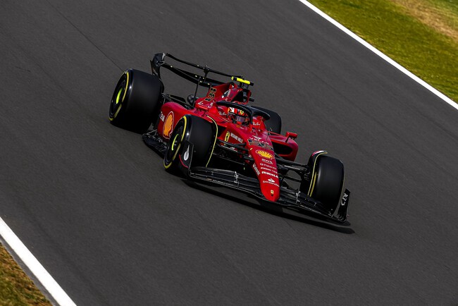 Carlos Sainz Silverstone F1 2022