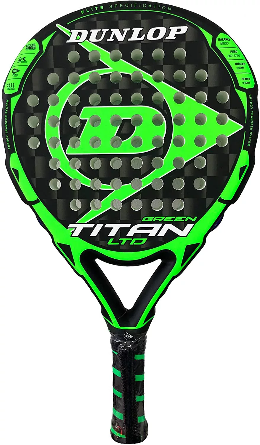 Dunlop Pala de Padel Titan LTD Green