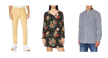 Chollos en tallas sueltas de camisas, pantalones o  vestidos Pepe Jeans, Tommy Hilfiger, Levi's o Calvin Klein en Amazon