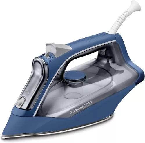 Rowenta Effective+, Plancha de vapor, Golpe de vapor de 120 g/min, Azul
