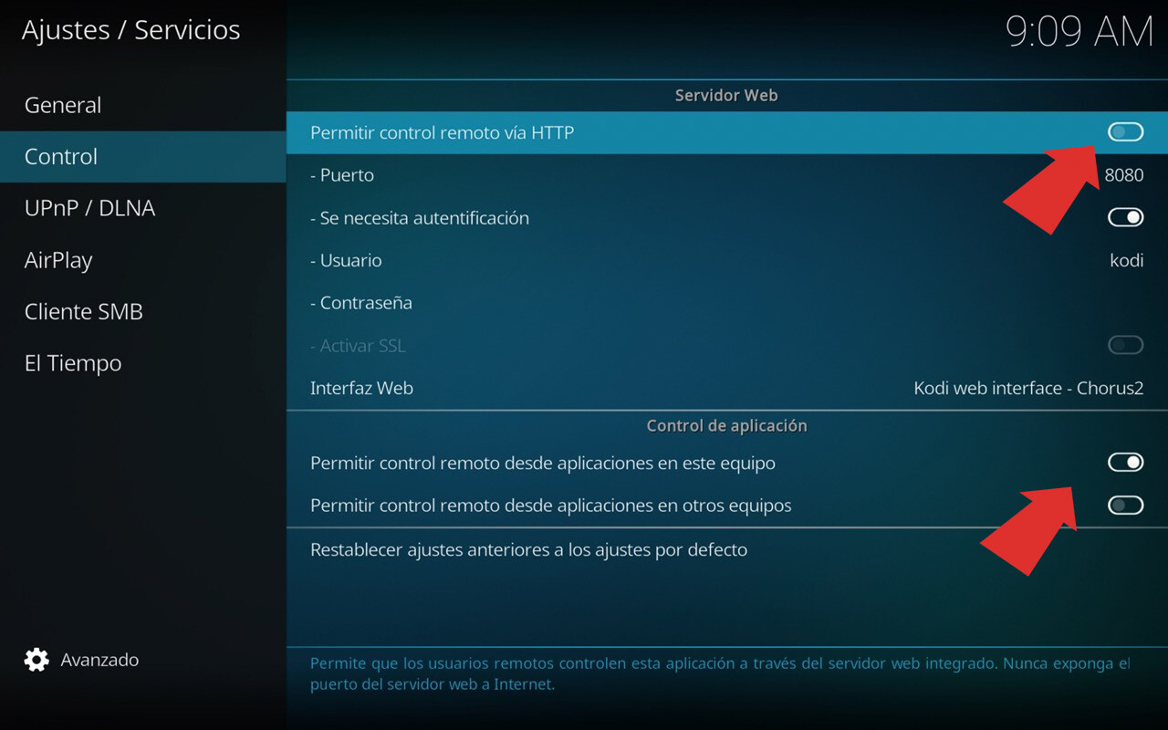 Es posible controlar Kodi en la tele o en el PC usando el móvil como mando a distancia: así ...