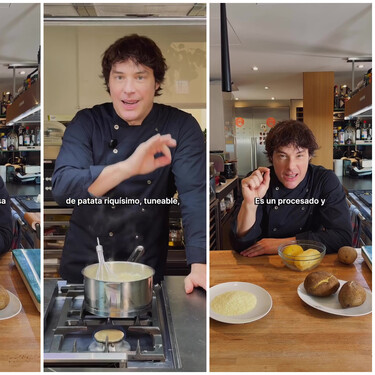 El truco de Jordi Cruz para hacer el mejor puré de patatas: “Evita robots o cuchillas” 