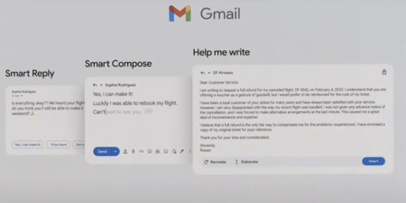 Ayúdame a escribir Gmail