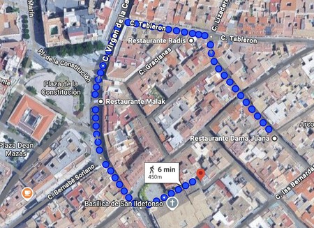 El Recorrido Por Las Estrellas Michelin De Jaen C Google Maps