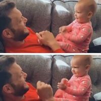 El tierno vídeo viral en el que un bebé intenta comunicarse con su padre sordo utilizando el lenguaje de signos