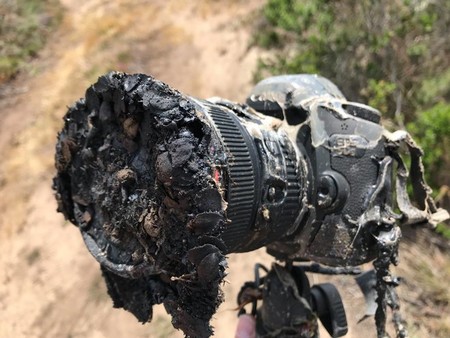 Esta cámara de la NASA se derritió durante un lanzamiento de SpaceX, las fotos sobrevivieron