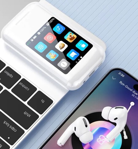 Audifonos Inalambricos Con Power Bank Y Pantalla