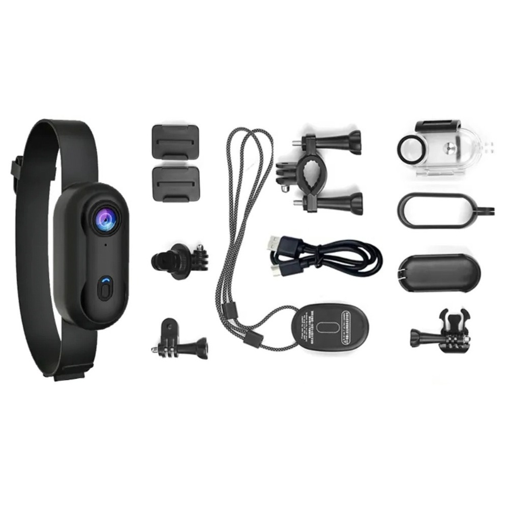 Camara de acción 4K con accesorios