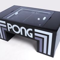 Esta mesita de café que trae al mítico Pong al mundo real es el mueble que querrás tener en el salón 