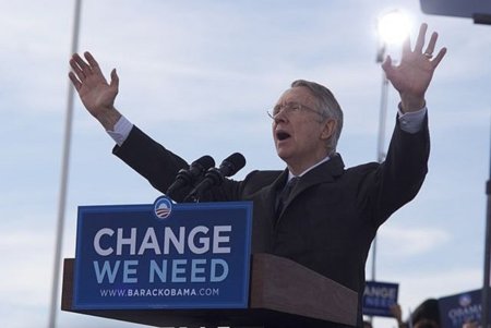El día después de la protesta todas las miradas están puestas en el senador Harry Reid