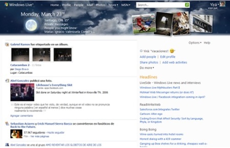 A partir de abril Facebook se integrará con Windows Live Profile