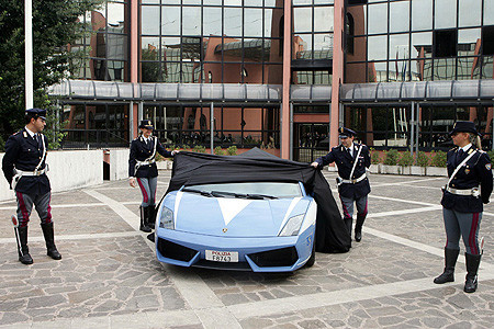 Reemplazo para el Lamborghini Gallardo de la Polizia italiana