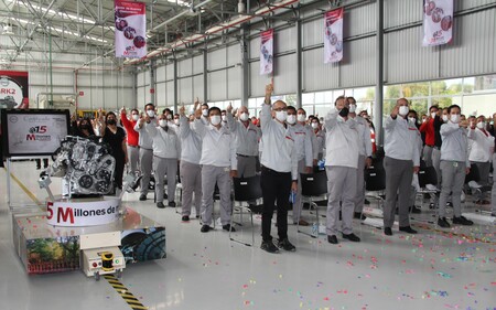 Nissan Mexicana logra los 15 millones de motores producidos en A1