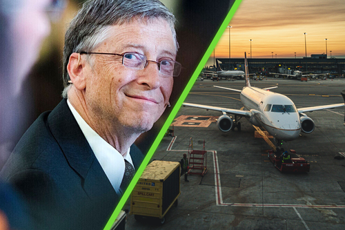 Bill Gates Avion