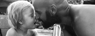 Cuando Luca adoptó a Alba, una bebé con síndrome de Down rechazada por más de 20 familias