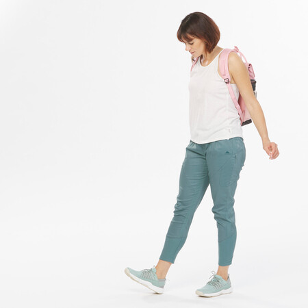 Pantalon De Montana Y Trekking Mujer Quechua Nh500 Slim 2