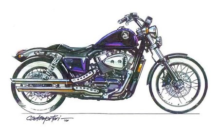 Honda Shadow by Cobra, Bobber