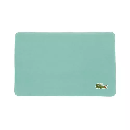 Lacoste Alfombra de baño de Espuma viscoelástica de cocodrilo de 48 x 76 cm, Cristal de Playa