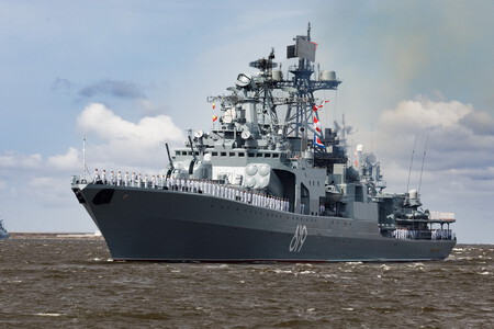 Destroyer Severomorsk em 2023