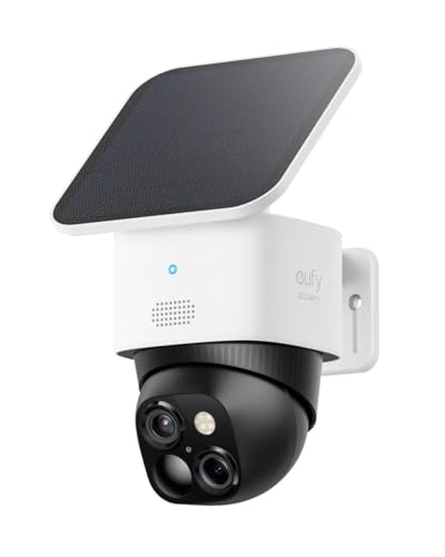 eufy Security SoloCam S340 3K Camara vigilancia WiFi Exterior Solar