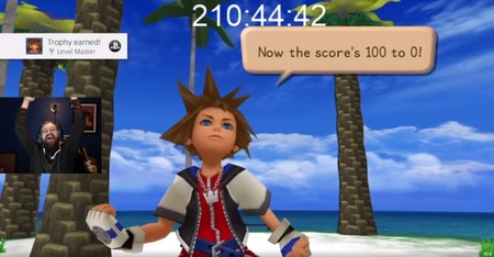Un fan de Kingdom Hearts lleva a Sora al nivel 100... sin salir de las Islas del Destino