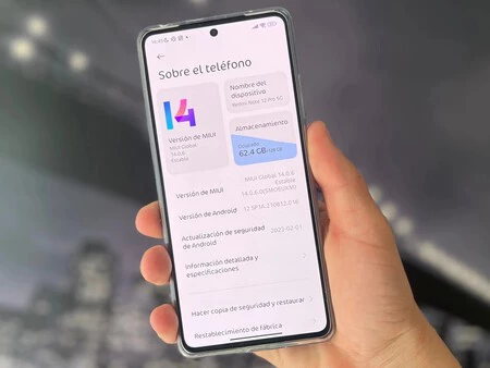 Android 13を搭載したMIUI 14は依然としてRedmi Note 12の最新です