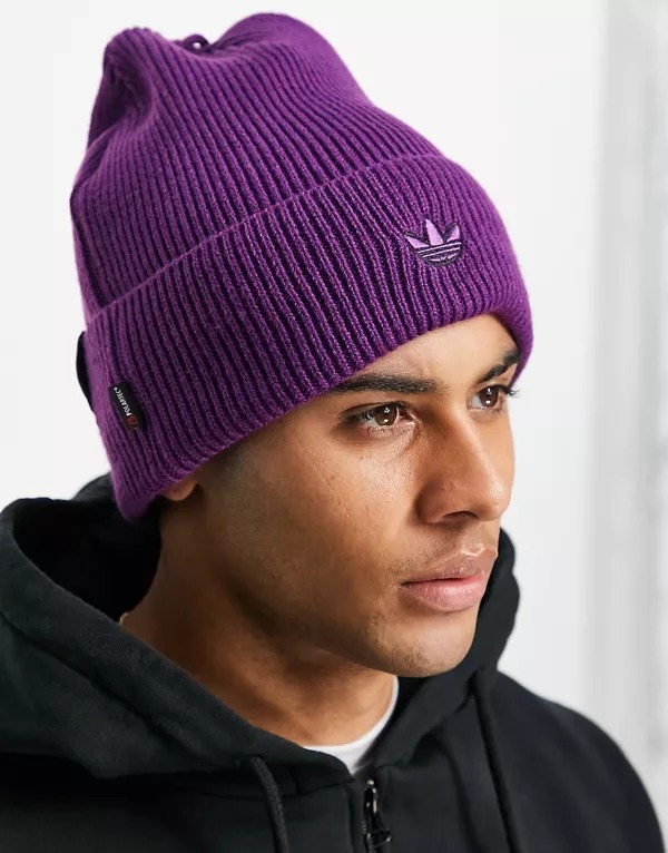 Gorro violeta Adventure de adidas Originals