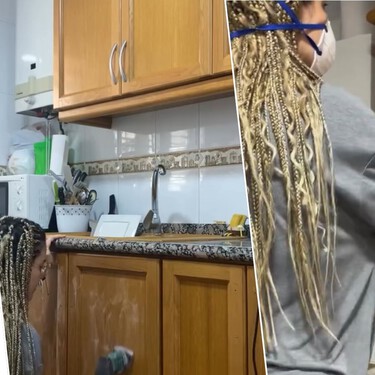 Así se ha reformado sin obras esta cocina en solo tres días y por menos de 400 euros 